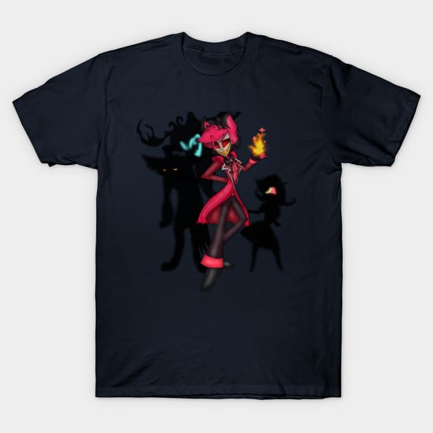 The Radio Demons In Town T-Shirt by Thehazbeansky1